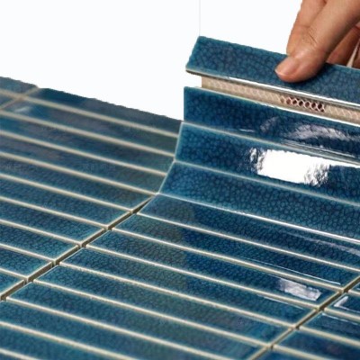 冰裂纹长条马赛克瓷砖卫生间浴室背景墙吧台阳台墙砖图5