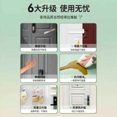 入户门改色专用漆防盗门改造翻新大门旧门漆换色铁门自刷自喷油漆图4