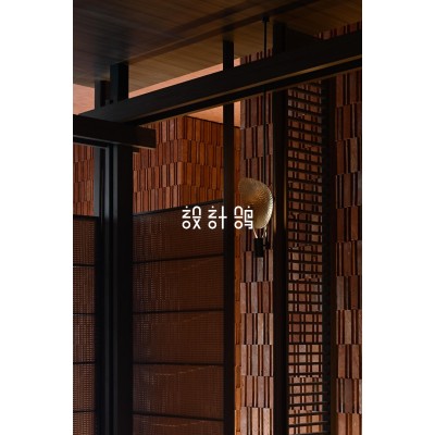 个性立体陶土砖墙砖 酒店会所餐厅吧台艺术装饰背景墙红砖图3