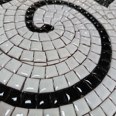 陶瓷碎拼地面拼花马赛克小颗粒瓷砖过道拼图剪切画防滑砖磁砖图3