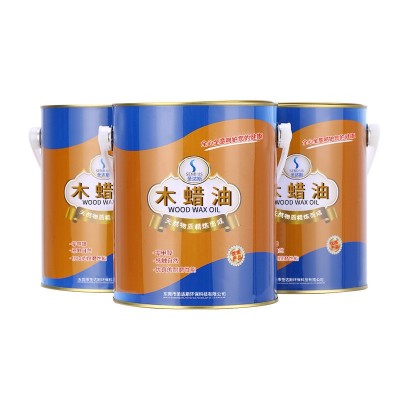 批发水性木蜡油防水防腐油性木器实木家具地板木蜡油图2