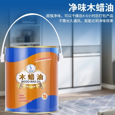 厂家批发净味防霉快干木蜡油户外木油高固含耐候翻新光油木器漆图2