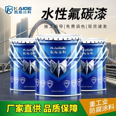 清远水性氟碳底漆光伏项目三氟氟碳面漆市政政务专用水漆图3