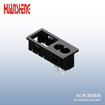 ac插座二合一带开关8字尾ac03dac电源插座母座ac插座多功能嵌入式