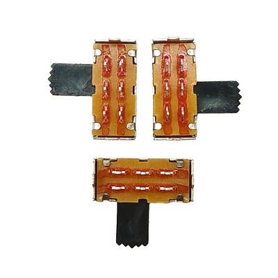 拨动开关 SK-22F12 推动滑动触通开关双排两档滑动电源控制开关图4