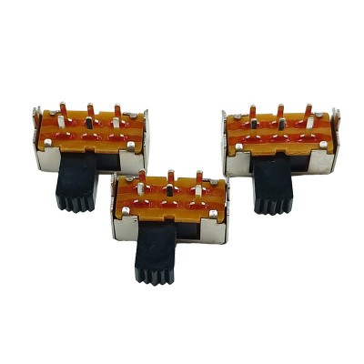 拨动开关 SK-22F12 推动滑动触通开关双排两档滑动电源控制开关图5