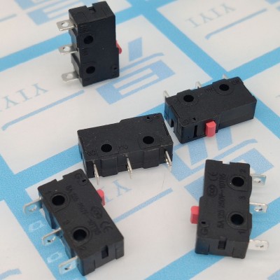 微动开关3脚 无长柄 行程开关KW11-B 3P 铜点 轻触 外扣 触点开关图5