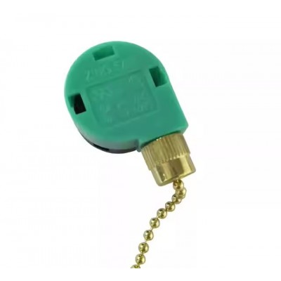 欧美规拉链开关 控制风扇 灯具绿色款OFF L1 L23 L3四档拉制开关图3