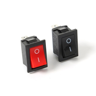 船型开关防水带灯三脚三挡连体防油防尘大电流船型翘板开关图3