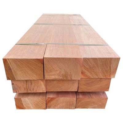 菠萝格厂家直销柳桉木红柳桉防腐木圆柱垫木木方枕木批发扶手栈道图5