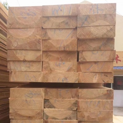 建筑木方外贸跨境多规格松木实木条木方白松厂家实心环保建材原木图3