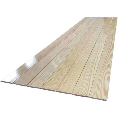 厂家定制户外碳化松木板材 飘窗桑拿板材 烘干樟子松桑拿木板材图5