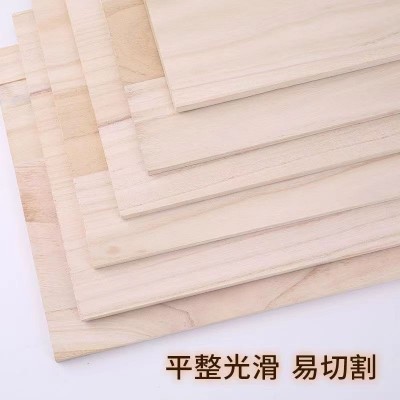 木板实木板材衣柜分层隔板置物架台面桌面手工DIY桐木板