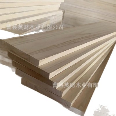 厂家货源直销桐木板材桐木直拼板实木板 家具大板桐木板子整板图5