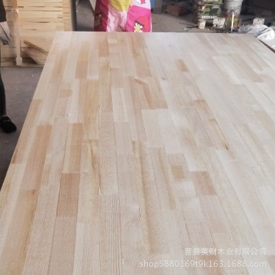 实木松木板指接板材齿接板家居用大板原木木板直销批发板图4