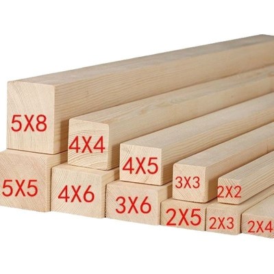 WO定制枕木建筑方条不易折断耐腐蚀加工建筑木方工程工地建筑图5