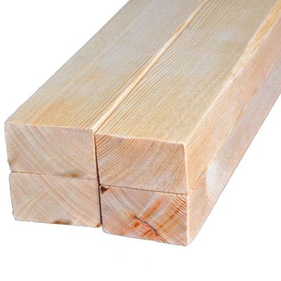 WO定制建筑木方铁杉工程房建工地定做建筑口料白松实口料木楞条图5