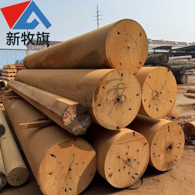 户外菠萝格木板厂家现货印尼非洲南美菠萝格防腐木地板古建木结构图3