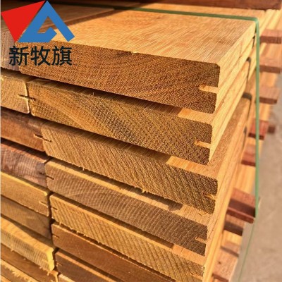 户外菠萝格木板厂家现货印尼非洲南美菠萝格防腐木地板古建木结构