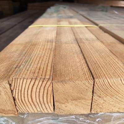 批发柳桉木樟子松 柳杉 松木白松原木菠萝格 实木板材 湿材木料条图4