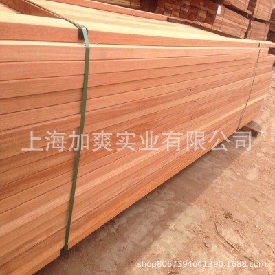 批发柳桉木樟子松 柳杉 松木白松原木菠萝格 实木板材 湿材木料条图3