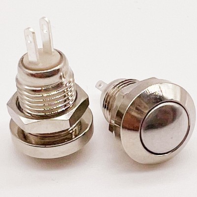 8MM金属按钮开关 防水自复位 圆形 超小型微型按钮 启动按钮 常开图3