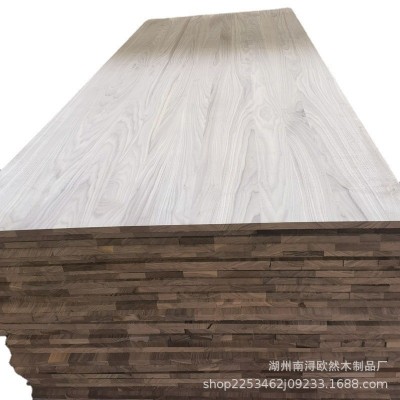 北美黑胡桃直拼实木大板 木工板 家具橱柜桌面板 原木天然E0图4