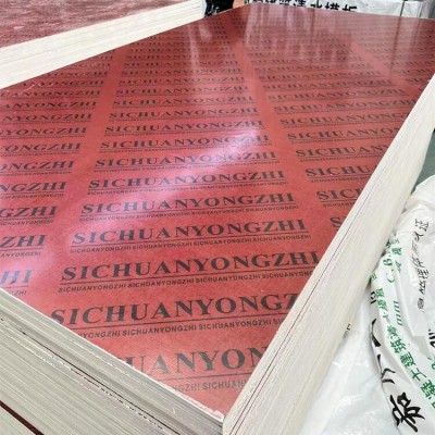 厂家批发竹胶板建筑模板桥梁用板材工程工地用加厚中高层红模板图4