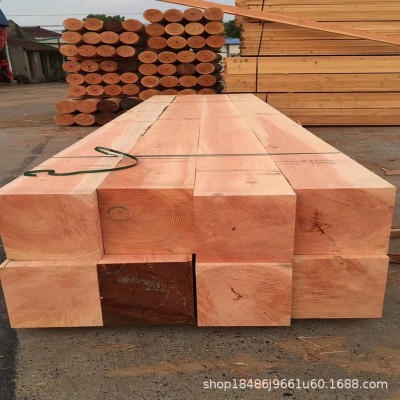 实木建筑木方 硬木三角木 大规格工程垫木 花旗松 铁杉辐射松批发图3