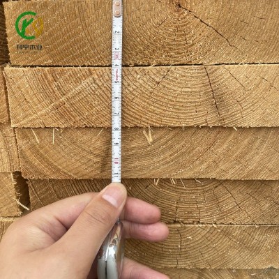 厂家批发落叶松实木板材烘干板材沙发条落叶松垫木枕木原木打桩木图3