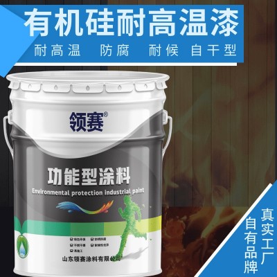 有机硅耐高温漆现货批发 化工车间锅炉防腐漆高温管道防锈漆图3