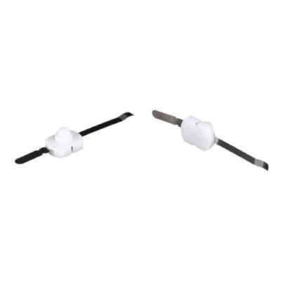 厂家供应两脚强光手电筒按钮开关台灯上下自锁开关导电按键开关图5