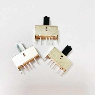 源头工厂SS23E01双排三档8脚直插立式双极三位2P3T拨动开关图2