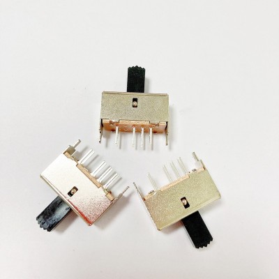 源头工厂SS23E01双排三档8脚直插立式双极三位2P3T拨动开关图3