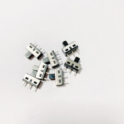 源头厂家SS12D10(3.5针）单排两档3脚单极双位立式直插大电流拨动图4