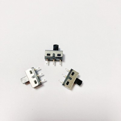 源头厂家SS12D10(3.5针）单排两档3脚单极双位立式直插大电流拨动图2