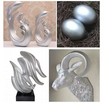 银粉漆 银浆漆 亮白银浆漆电镀银磁漆闪光银油漆厂家图2