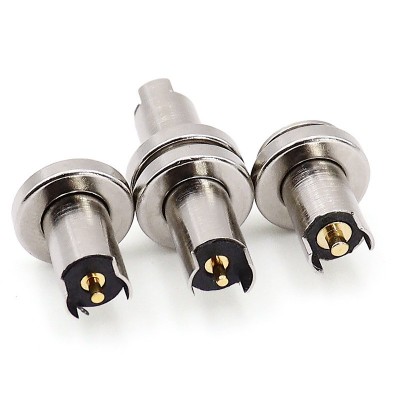 磁吸连接器8MM圆形2P防水磁吸头 直径8×8盲吸单点吸附式磁力充电图4