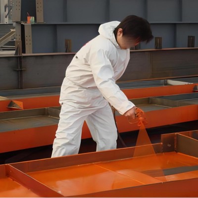 防水户外栏杆铁门设备翻新哑光醇酸磁漆金属漆白调和油漆 耐腐蚀图2