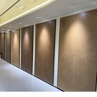 法式风复古艺术木纹砖 精雕木纹拼花木地板卧室厨房瓷砖地板砖图2