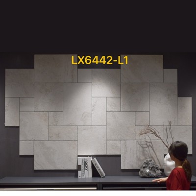 佛山瓷砖古堡子母砖复古全瓷餐厅民宿地砖仿古砖庭院地板砖批发图3