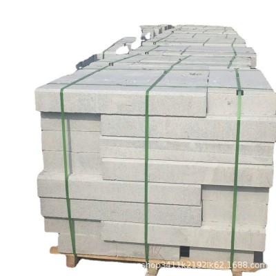 定制灰麻地砖芝麻灰荔枝面花岗岩广场砖火烧板芝麻灰石材厂家图4