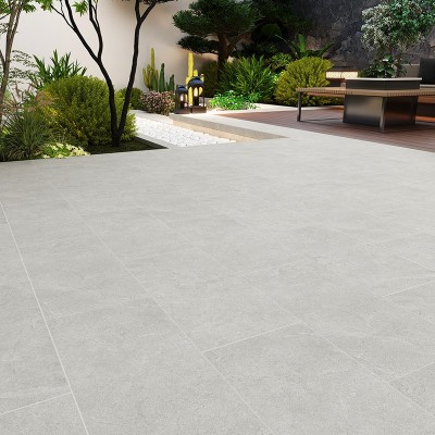 生态地铺石pc砖石英砖仿石砖仿花岗岩瓷砖厚砖园林景观广场砖18mm图2