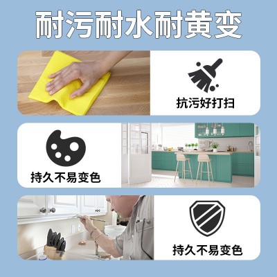 友铭水性木器漆旧家具木门翻新改色漆木制木器桌椅床头柜水性涂料图2