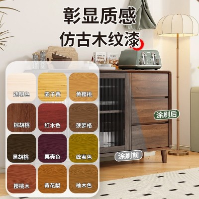 热卖水性木蜡油实木耐候防晒木油透明清漆木器漆户外防腐 木 蜡油图2