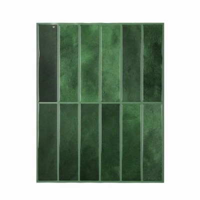 马赛克3D立体水晶滴胶墙贴自粘墙纸卫生间贴纸厨房防油耐高温瓷砖图5