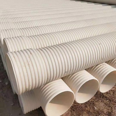 芃勃管道批发波纹管upvc波纹管优质PVC-U双壁波纹管pv c双壁波纹管图2