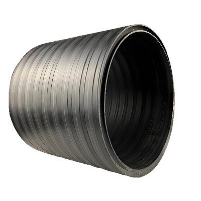 HDPE中空壁缠绕管井筒管耐腐蚀强口径200mm施工便捷图5