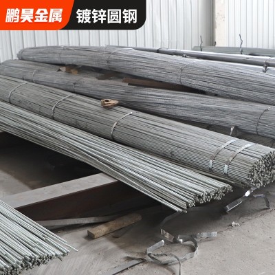 厂家现货批发镀锌圆钢热镀锌圆铁条避雷接地热浸锌实心圆钢圆铁棒图4