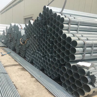 消防管厂家批发镀锌管 DN100镀锌钢管薄壁镀锌圆管穿线管 镀锌管图4